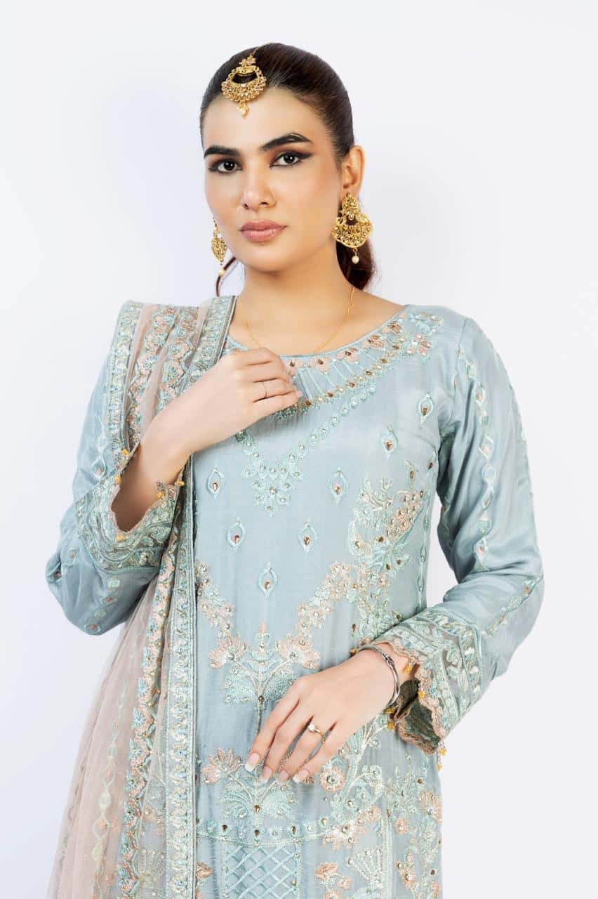 Pure China Silk Suit - AD 805 (Design 14) image 1