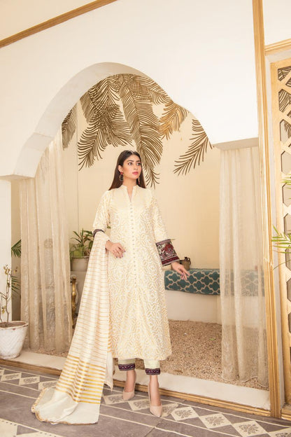 Khadijah Vol 12 – Ivory Grace Off White (Mother & Daughter Collection)