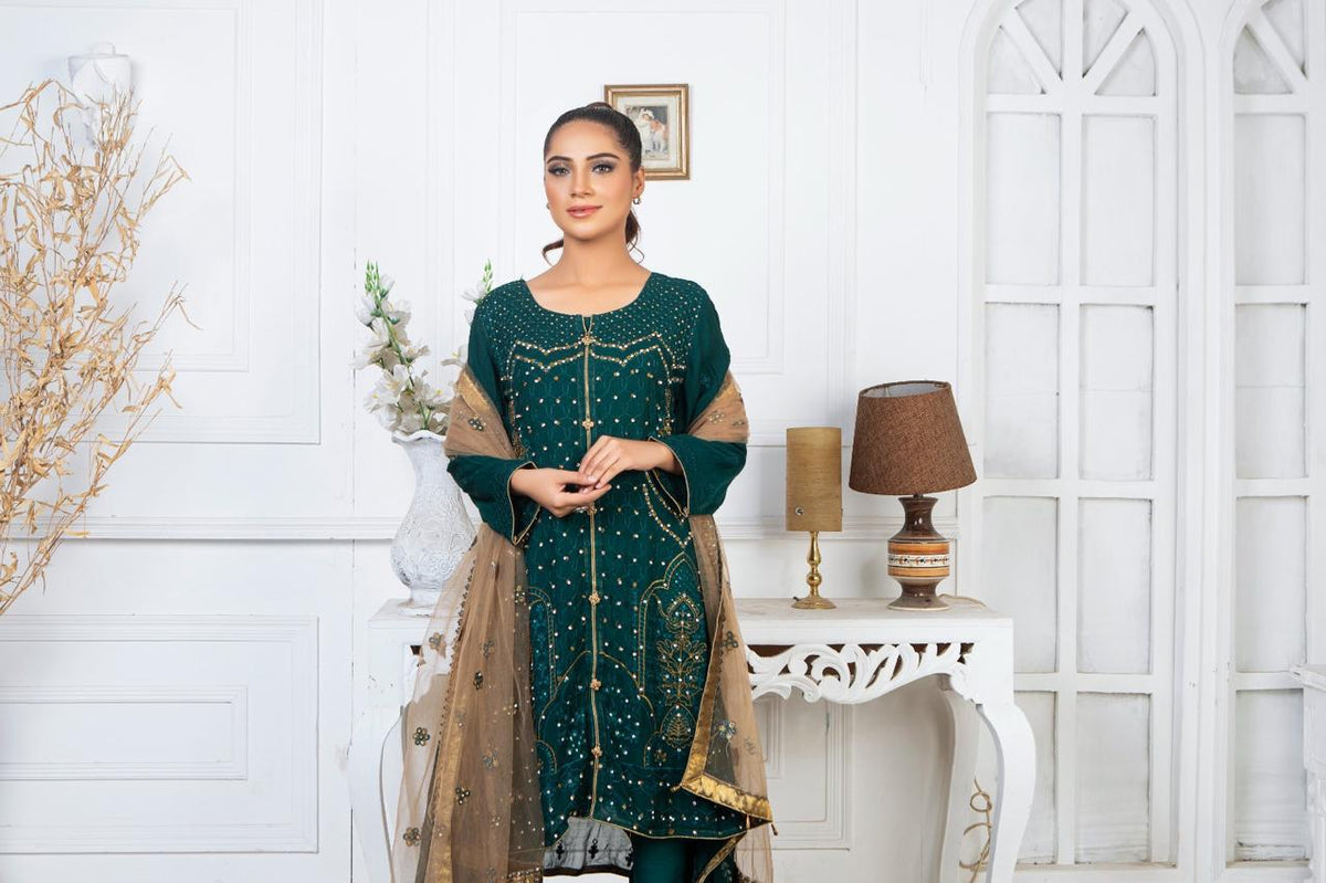 Pure Crinkle Suit – Luxe Festive Edit (MD 07)