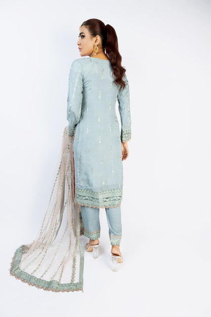 Pure China Silk Suit - AD 805 (Design 14)