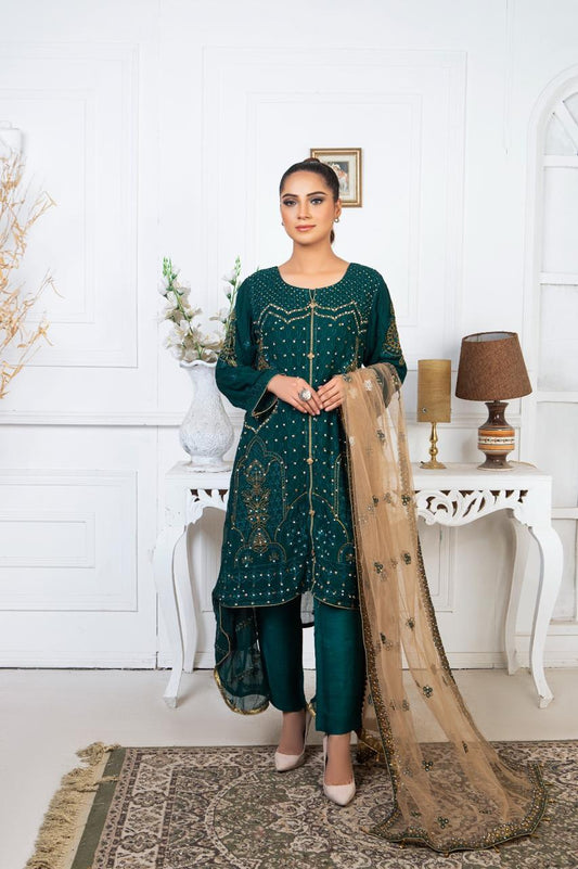Pure Crinkle Suit – Luxe Festive Edit (MD 07)