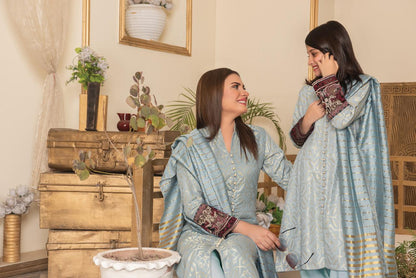 Khadijah Vol 12 – Celeste Grace Sky Blue (Mother & Daughter Collection)