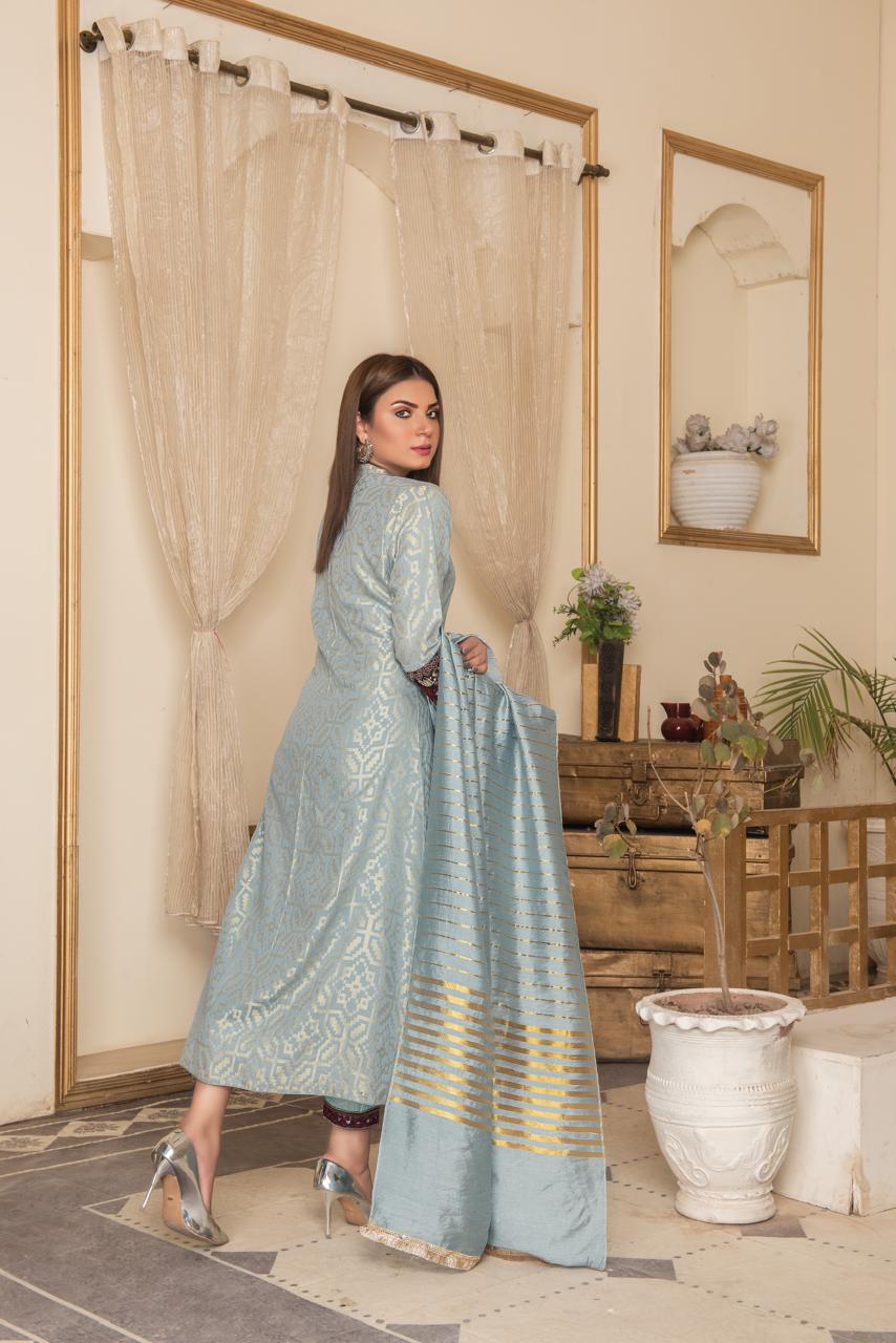 Khadijah Vol 12 – Celeste Grace Sky Blue (Mother & Daughter Collection)