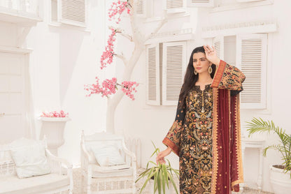 Elegant Crinkle Ensemble – Luxe Festive Edit (Design 8)