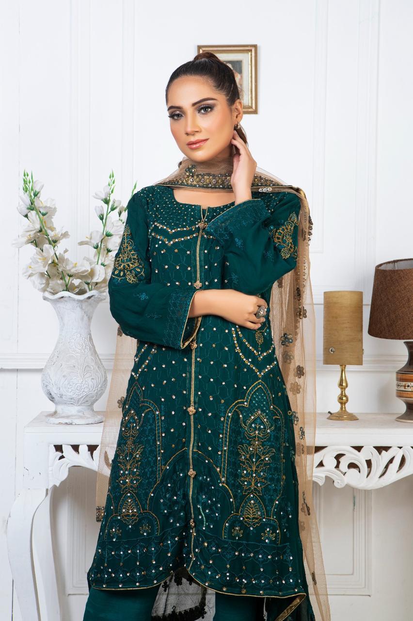 Pure Crinkle Suit – Luxe Festive Edit (MD 07)