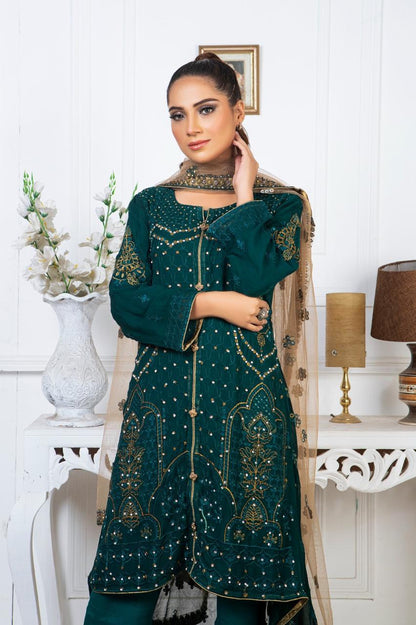 Pure Crinkle Suit – Luxe Festive Edit (MD 07)