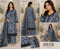 Embroidered Digital Print Lawn 204