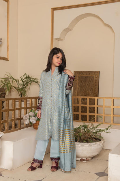 Khadijah Vol 12 – Celeste Grace Sky Blue (Mother & Daughter Collection)