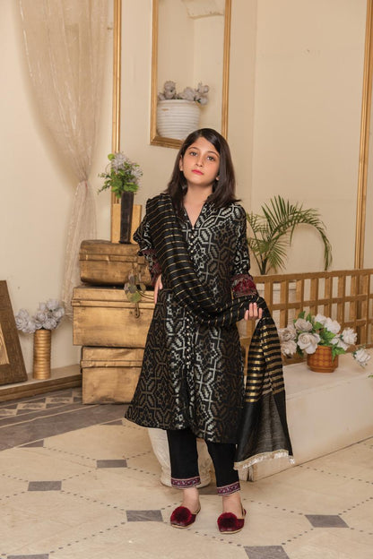 Khadijah Vol 12 – Midnight Elegance Black (Mother & Daughter Collection)